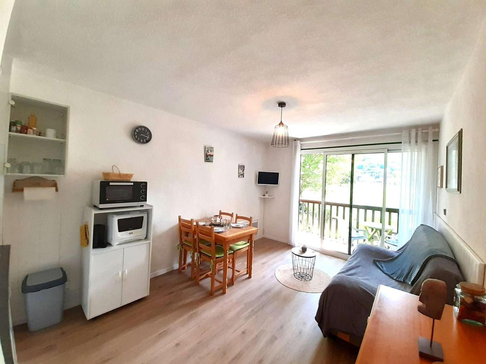 T2 A Vielle-Aure, 4 Pers, Balcon Sud, Parking, Kitchenette Equipee, Proche Commodites - Fr-1-457-325 Ngoại thất bức ảnh